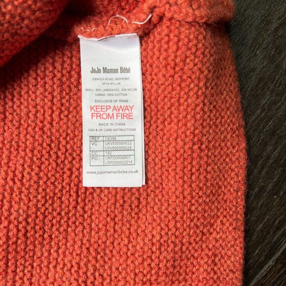 JoJo Maman Bébé Cozy Fox Cardigan, size 5-6 yrs - Picture 6 of 6